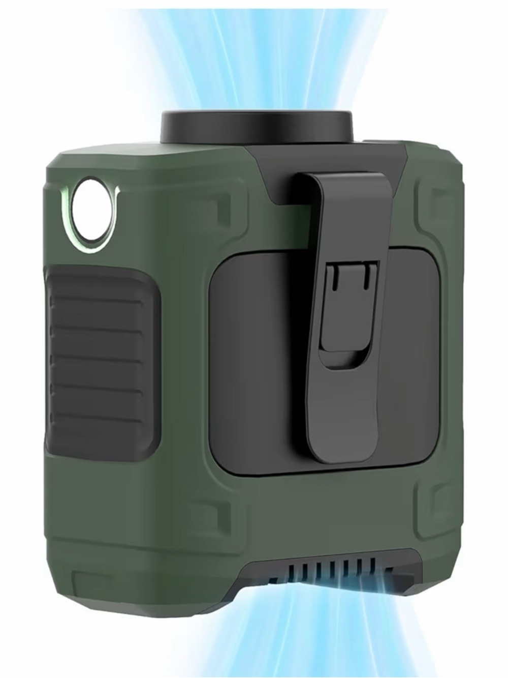 Compact Green Portable Fan